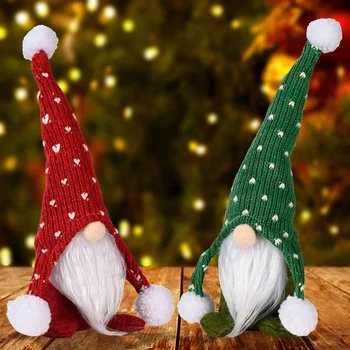 2021 Gnome Kalėdų Beveidis Lėlės Linksmų Kalėdų Dekoracijos Namų Papuošalas Kalėdos Šalis Naujųjų Metų 2022 Elf lentynoje Nuotrauka 2