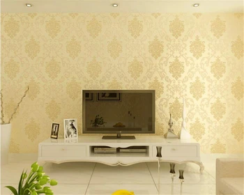 3D reljefo 3D tapetai Continental Damaske miegamojo kambarį fono sienos popieriaus namų dekoro papel de parede Beibehang Nuotrauka 2