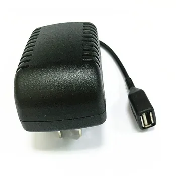5V2A impulsinis maitinimo adapteris 5v2a kelvedžio, jungiklis lankomumo mašina maitinimo adapteris USB moterų galvos Nuotrauka 2