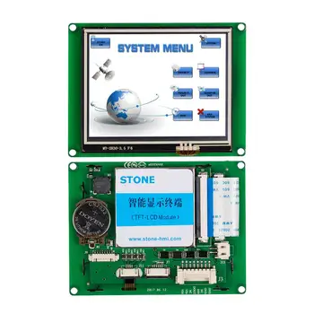 AKMENS 3.5 Colių HMI TFT LCD Ekranas Modulis su RS232/RS485 Sąsaja+Programinė įranga, naudojami pramonėje