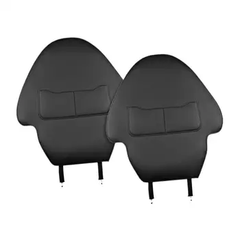 Automobilio Sėdynės atlošo Raštas Anti Kick Trinkelėmis galinių sėdynių Apsaugos Kilimėlis Tesla Modelis 3 Modelis Y Nuotrauka 2