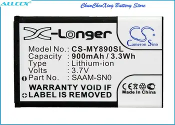 Cameron Kinijos 900mAh Baterijos SAAM-SN0,MP-U-2,SAAM-SN1,BL-4V už Myphone 3350,Už Sagem OT860,OT890,Už Vertu Ascent