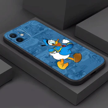 Disney Mickey Mouse Animacinių filmų Telefono dėklas Skirtas iPhone 11 13 12 Pro Max 12 13 X Mini XS XR MAX 5 6 6S 7 8 Plius 