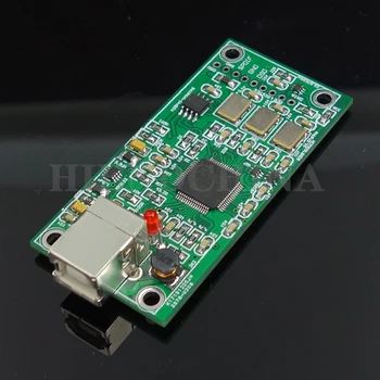 F-017 Skaitmeninės Sąsajos Modulis U208 XMOS USB Sąsaja U8 Patobulinta Versija/VPK Femtosekundinių Kristalų laikrodžių Osciliatoriai