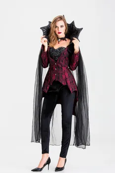 Helovinas Kostiumas Moterims Vampyras Kostiumai Vampyrų Karalienė Cosplay Šalies Fancy Dress Karnavalas suaugusi Moteris Nuotrauka 2