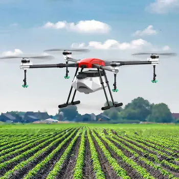Hibridinis benzinu-elektra UAV stovo Hibridas žemės Ūkio purškimo drone Augalų Apsaugos UAV Nuotrauka 2