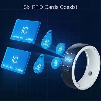 JAKCOM R5 Protingas Žiedo Naujas produktas, kaip rfid reader gyvūnų vandens aušinimo popierinės kopijavimo aparatų matricos žiedas kirtimo cartas žymeklį 3mm nfc implantas Nuotrauka 2