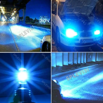 LED Rūko Žibintų Lemputės Ice blue Automobilio Šviesos Chevy Silverado 2003 2004 2005 2006 Lavina 2002 2003 2004 2005 Nuotrauka 2