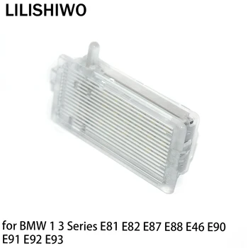 LILISHIWO 1PCS LED Pirštinės Kamieno Šviesos Daiktadėžė Lempa BMW 1 Serijos 3 E81 E82 E87 E88 E46 E90 E91 E92 E93