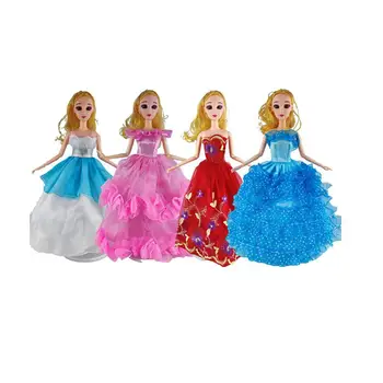 Mergaitės Lėlė Princesė Suknelė Gražus Saldus Vestuvių Drabužius 30cm Lėlės Kaip Gimtadienio Dovanos Mergaitėms Nuotrauka 2