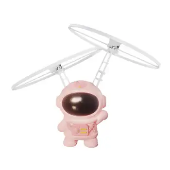 Mini Orlaivių Žaislas Mini Orlaivio Skrydžio Žaislai Lėktuvo Žaislas Su LED Mirksi Žiburiai Astronautas formos Orlaivis Žaislas, Lauko Žaislai