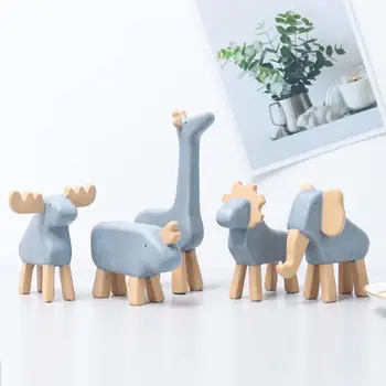 Miniatiūriniai Išskirtinį Dekoro Prekių Animacinių filmų Gyvūnų Dizaino Namų Dekoro Ekranas Pelėsių Darbastalio Ekrano Pelėsių Modelis Nuotrauka 2