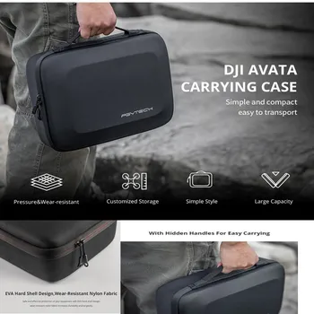 PGYTECH taikomas Dajiang DJI Avata saugojimo krepšys Kirtimo UAV tiktų Nešiojamas nešiojamas vandeniui maišą priedai