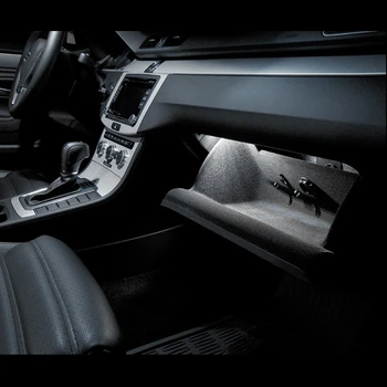 Shenlao 11pcs LED Vidaus apšvietimo Lemputės Audi A4 B7 Automobilių Dome Skaitymo Žibintai Audi A4 B7 8E Avant 04-08 Lempos Priedai