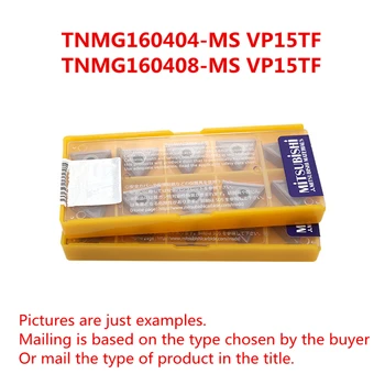 TNMG160404-MS VP15TF/TNMG160408-MS VP15TF CNC Tekinimo Karbido įdėklai Plieno, nerūdijančio plieno, Naujas Nuotrauka 2