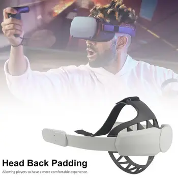 VR Lankelis Nešiojamų Ergonomiškas Patogus Virtualios Realybės Elito Galvos Dirželio Pakeitimo Oculus Quest 2