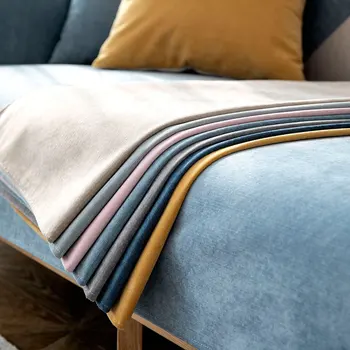 Vientisos spalvos vandeniui sofos pagalvėlių didmeninė Audinio keturių sezonas universalus neslidus sofa cover Pet Nešiojami slipcover tinkinti