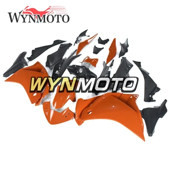 Visiškai Lauktuvės Komplektas Honda CBR250R 2011 2012 2013 2014 cbr250r 211 12 13 14 ABS Plastiko Motociklo Kėbulo Blizgi Oranžinė Juoda