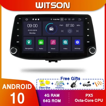 WITSON Android10 Octa core PX5 AUTOMOBILIŲ DVD grotuvas HYUNDAI I30 2018 IPS EKRANĄ, 4 GB RAM, 64 GB ROM AUTOMOBILIŲ GPS NAVIGACIJOS