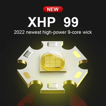 XHP70 High Power LED Žibintuvėlis USB Taktinis Įkrovimo Vandeniui 6modes Žibintuvėlis, Kempingas, Lauko 18650 100000lumen Žibintuvėlis Nuotrauka 2