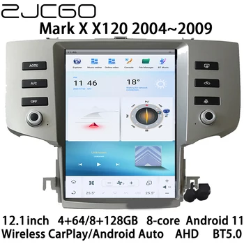 ZJCGO Automobilio Multimedijos Grotuvas Stereo Radijo, GPS Navigaciją, Android 11 Ekraną 