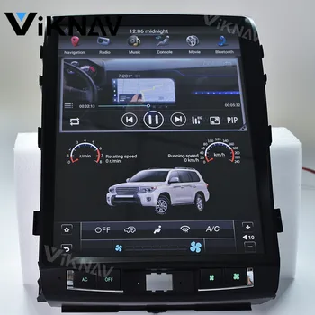 automobilių GPS navigacijos TOYOTA Land Cruiser 2007-2015 autoradio MP3 grotuvas automobilio radijo multimedijos grotuvas stereo Nuotrauka 2